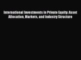 [Download PDF] International Investments in Private Equity: Asset Allocation Markets and Industry