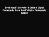 Read David Busch's Canon EOS M Guide to Digital Photography (David Busch's Digital Photography