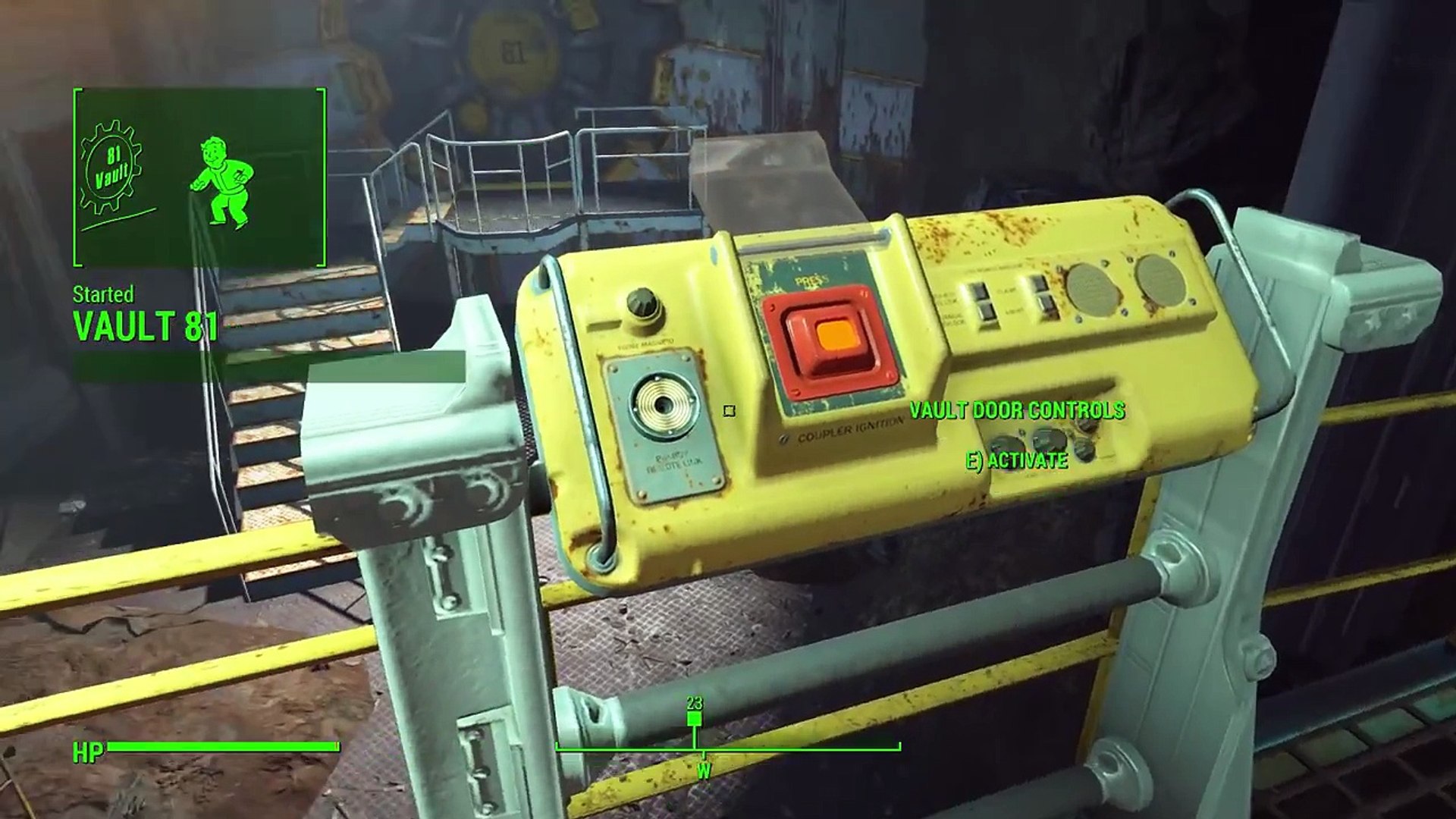 Fallout 4 Vault 81 Secret Recruting Curie Hole In The Wall Mission Video Dailymotion