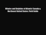 Read Whales and Dolphins of Atlantic Canada & Northeast United States: Field Guide Ebook Free