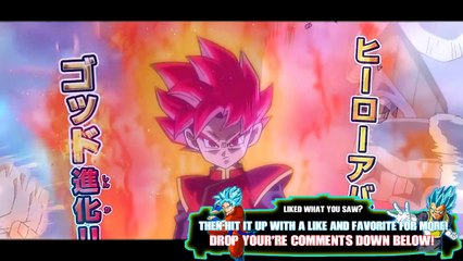 Dragon Ball Heroes SSGSS Goku Vs Frost Teaser Trailer GDM7