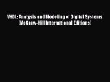 Read VHDL: Analysis and Modeling of Digital Systems (McGraw-Hill International Editions) Ebook
