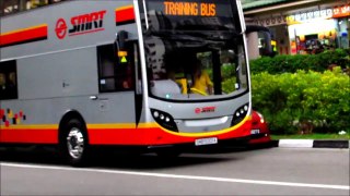 SMRTs New Double Decker Alexander Dennis Enviro 500 SMB5001A Training Bus