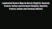 Read Laminated Venice Map by Borch (English Spanish French Italian and German) (English Spanish