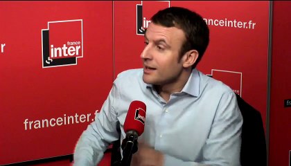 Emmanuel Macron : "J'ai envie de faire plus pour le pays, mais pas de créer un courant du PS"