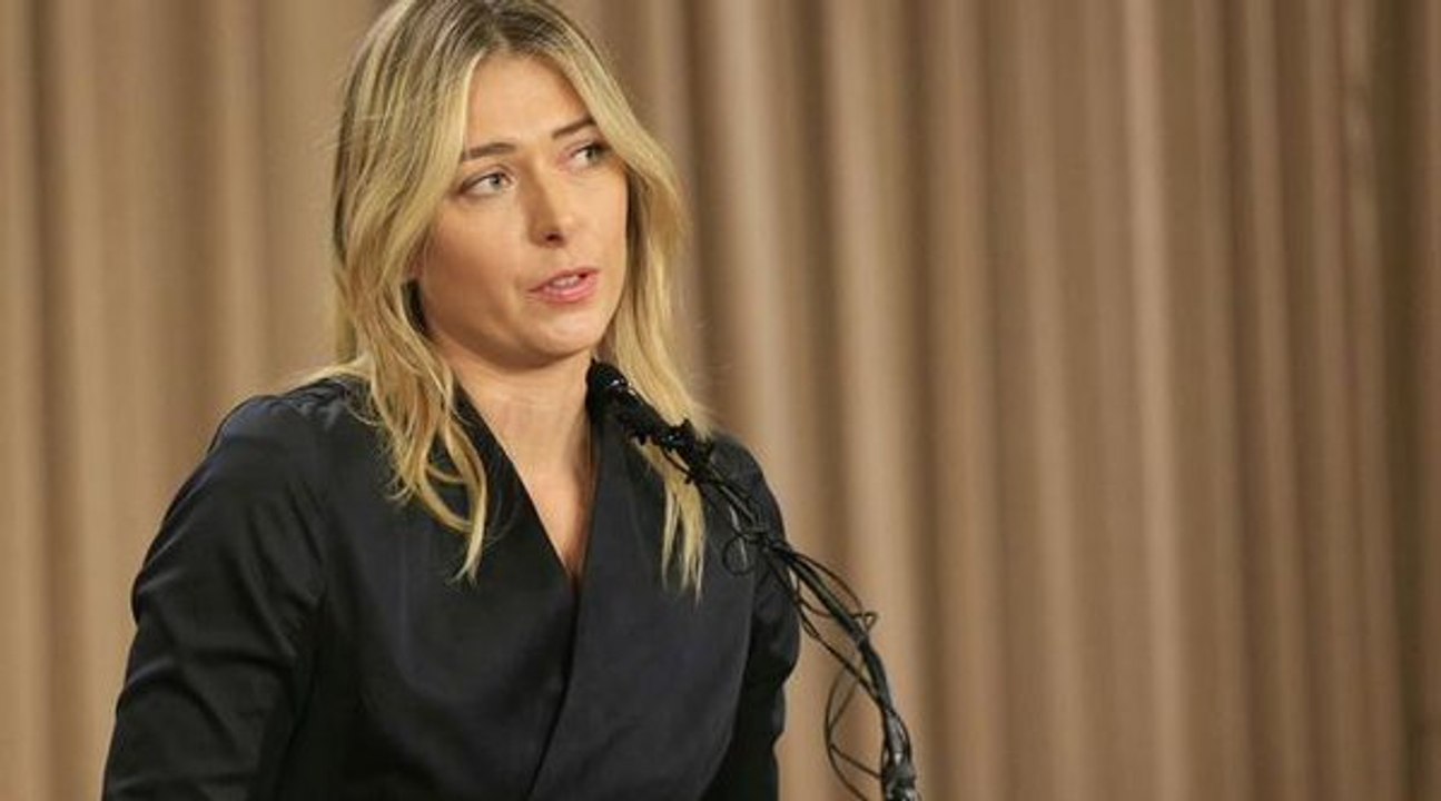 Tennis : Maria Sharapova contrôlée positive à l'Open d'Australie 2016