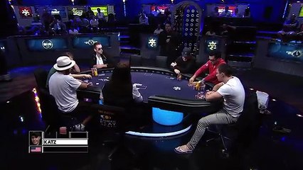 Gros Bad beat avec 2 paires d'AS au WSOP à 1 Million$