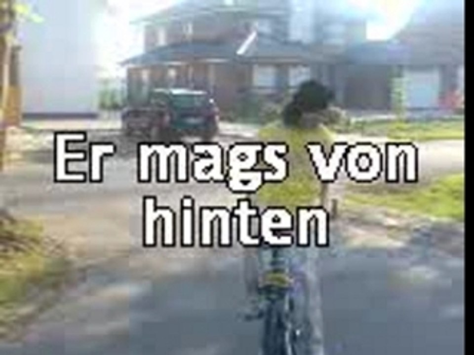 Von hinten
