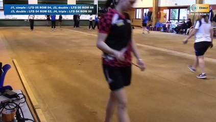 Quatrième tour, Club N2 Féminin, demi-finale, Les Filias en D. vs Romans, Boules, saison 2015-2016