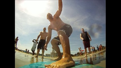 gopro bungee skimboard SON!!!
