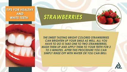 Tips for Healthy White Teeth - Best Health and Beauty Tips - Lifestyle - YouTube