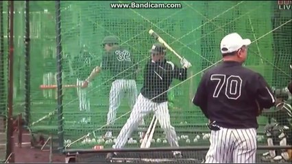 （阪神）福留フルスイング披露！　春季キャンプ2016