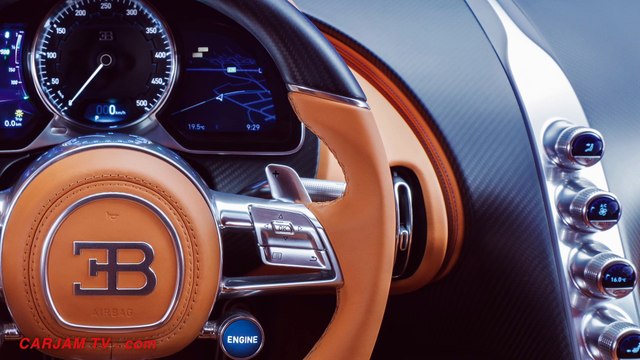 Bugatti Chiron INTERIOR 2016 New Bugatti INTERIOR Bugatti Chiron Price $2.6 Options CARJAM TV