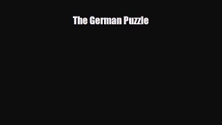 Download The German Puzzle Free Books