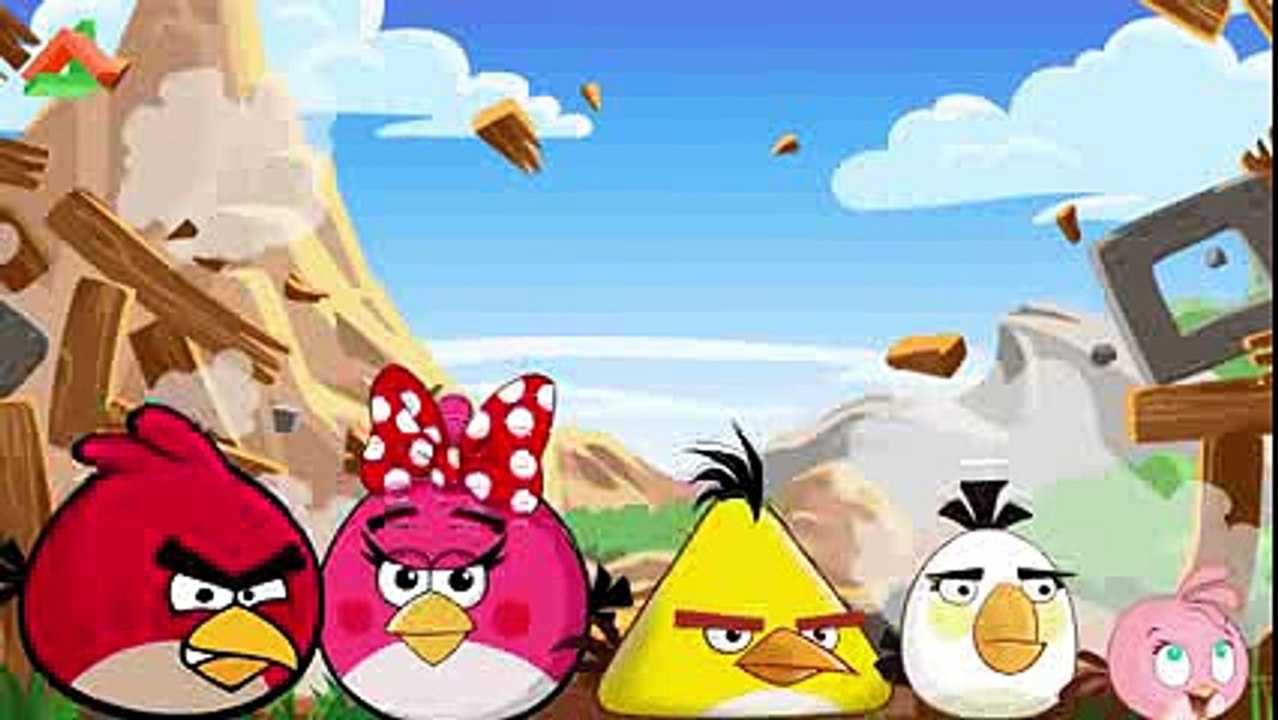 Angry Birds Finger Family - NURSERY RHYMES - Very Funny Cartoons -