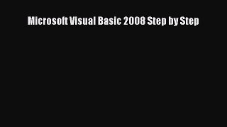 PDF Microsoft Visual Basic 2008 Step by Step  EBook