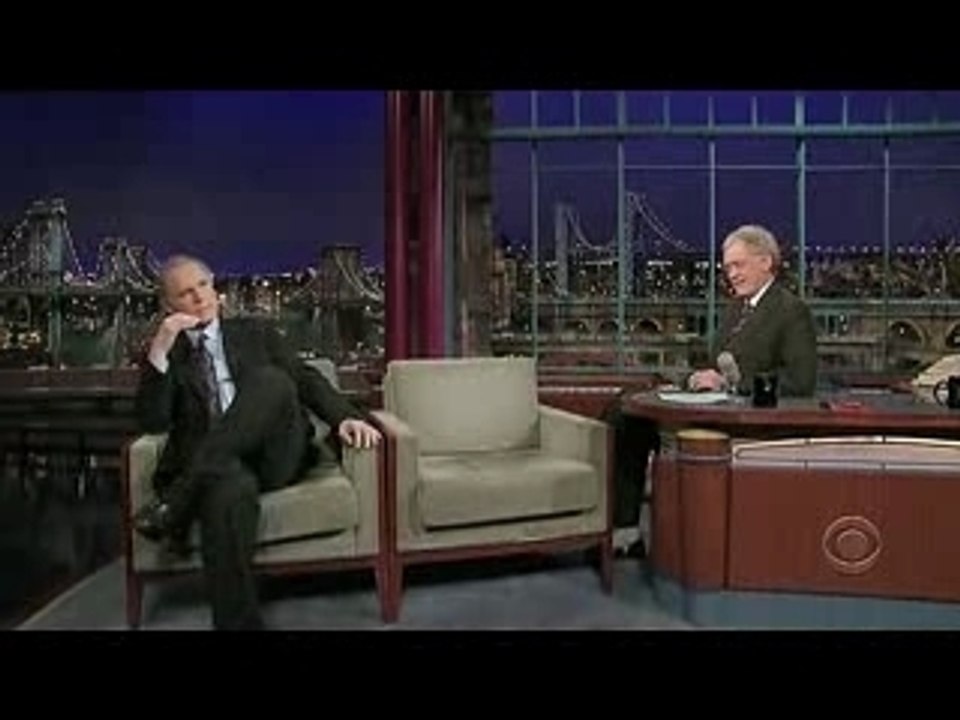Grodinsky at Letterman