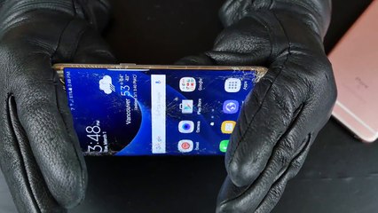 FLEXIBILTY TEST BETWEEN IPHONE 6S AND SAMSUNG S7