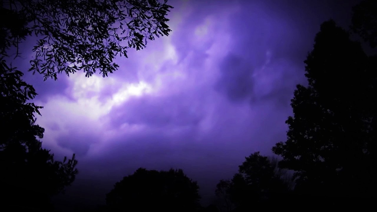 Lightning Strikes in Slow Motion