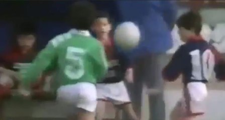 Le but sombrero de Lionel Messi à 8 ans