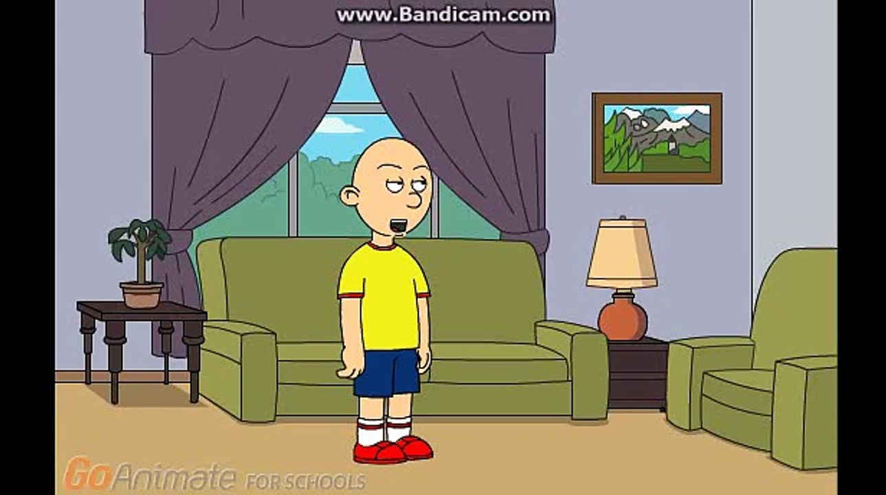 Caillou Reacts to his Show Cancelled