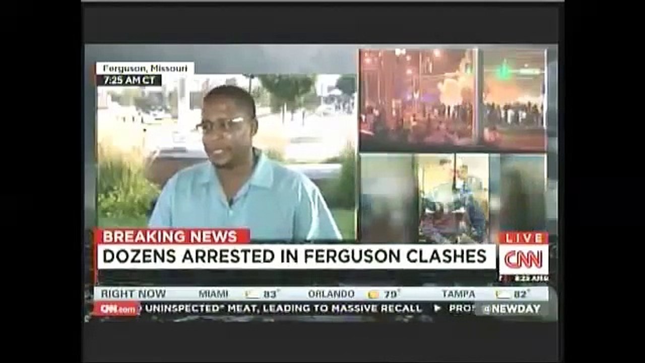Malik Shabazz interviewed on CNNs New Day Aug 19 2014