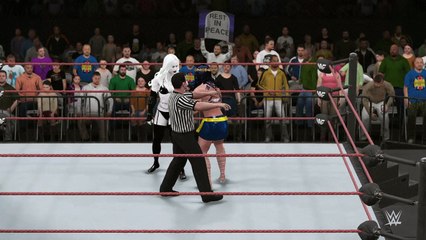 WWE 2K16 lady death v wonder woman