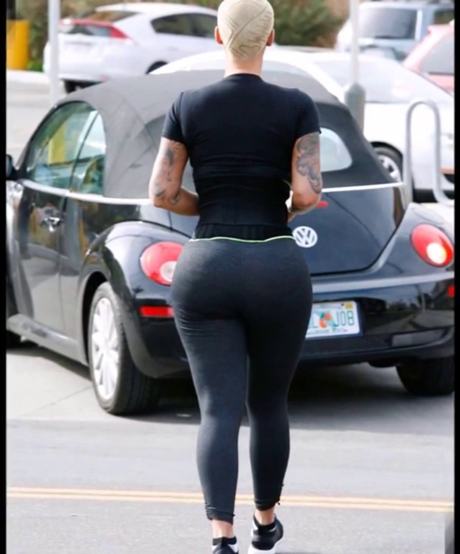 Amber Rose Crazy Giant Ass Out In Yoga pants - video Dailymotion