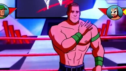 John Cena VS. Sin Cara - El Baile De La Victoria - Scooby Doo!