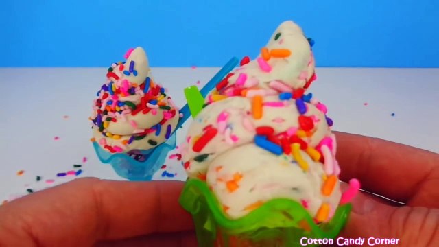 Play Doh Ice Cream Treats Ultimate Rainbow Sundae Surprise Cars LPS