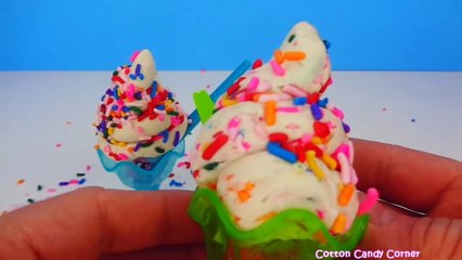 Play Doh Ice Cream Treats Ultimate Rainbow Sundae Surprise Cars LPS