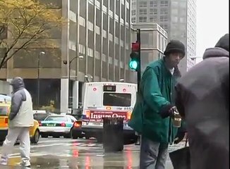 Homeless man called a bum