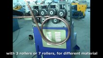 pipe rolling machine, rotary bender, flat steel, section/profile rolling machine, spiral m