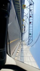 дорога Москва-Питер из окна автомобиля естественный шум