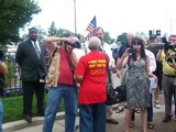 Paul Moist speaking at Canadian Water Convoy to Detroit Welcome Rally