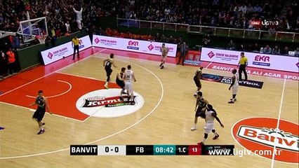 Banvit 76-75 Fenerbahçe maç özeti