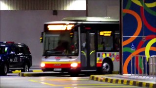 Service 858 Bendy Bus debut at Changi Airport [MAN A24, SMRT Buses]