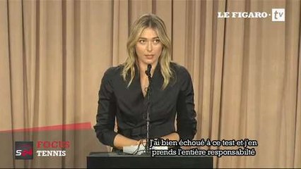 Revivez l'annonce par Maria Sharapova de son contrôle positif