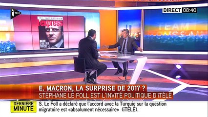 Le gros avertissement de Le Foll à Macron, en mode "Hollande is watching you"