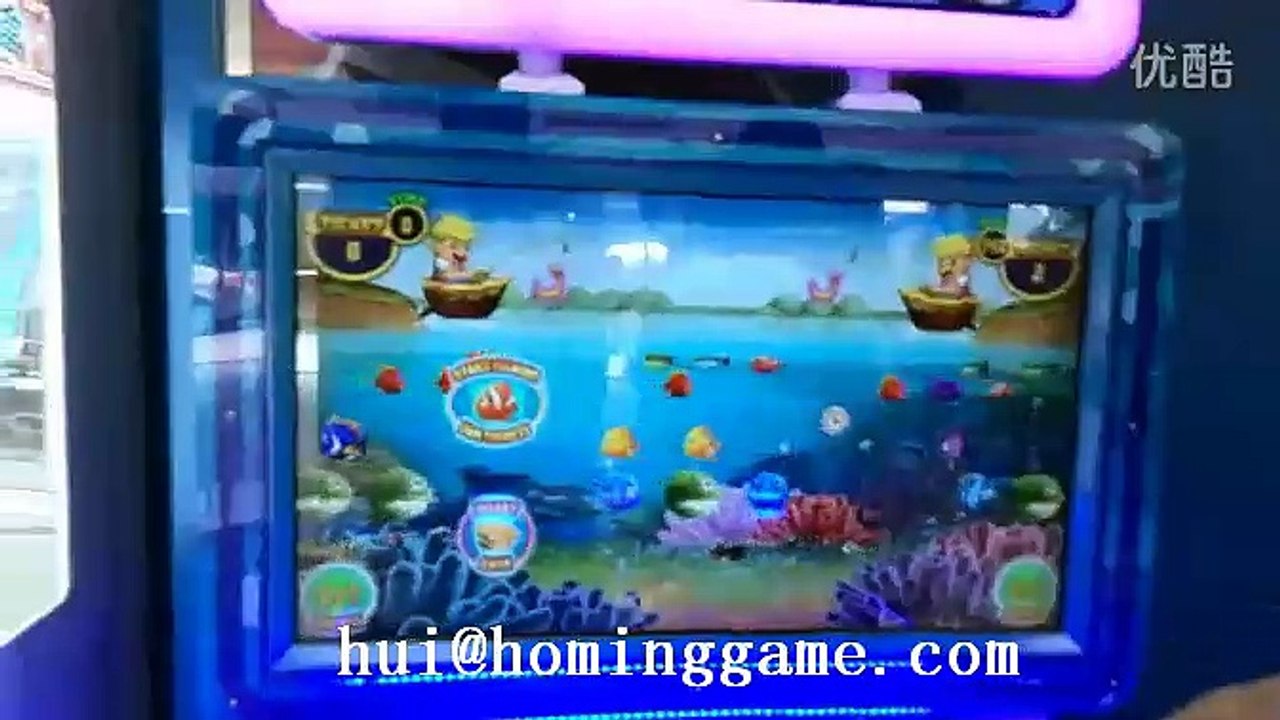 Go Fishing Kids Redemption Game Machine:2016 Best USA Good Profits Casino game Machine (hui@hominggame.com)