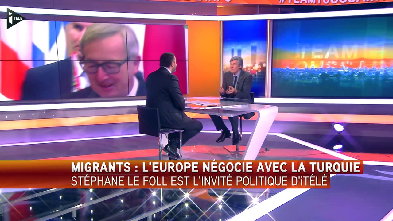 Stéphane Le Foll sur les négociations UE / Turquie: "C'est un accord absolument nécessaire"