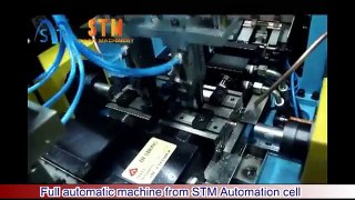 Saint Machinery STM Full automatic robot pipe end forming machine, tube pipe swaging machi