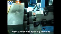 STM Saint Machinery tube pipe end forming machine, end expanding, reducing, swaging, stop