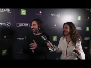 Antonio Carmona habla con Periodista Digital en la presentación de 'A mi manera'.