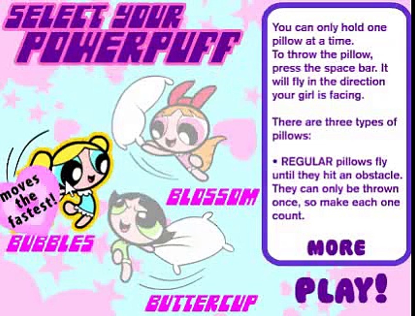 Powerpuff Girls In Pillow Fight The Full Episode Game