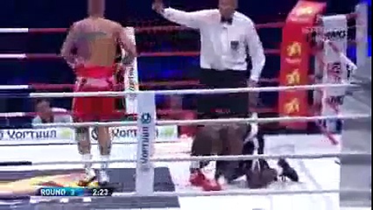 Александр Усик Бен Нсафоа НОКАУТ! Oleksandr Usy...