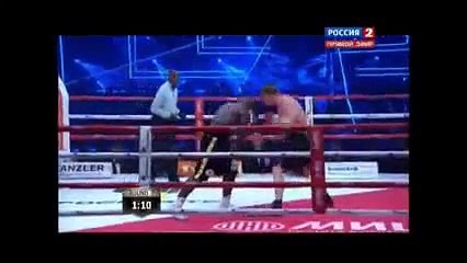 Бокс 24 10 2014 Поветкин Такам Глубокий нокаут