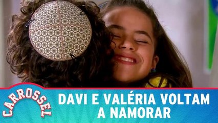 Davi e Valéria voltam a namorar