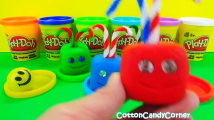 5 Funny Play Doh Surprise Toys Square Dices Unboxing Fun CottonCandyCorner