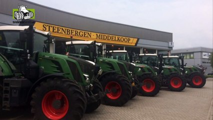 Aflevering vijf Fendt trekkers aan Franzen landbouw uit Dirksland Trekkerweb